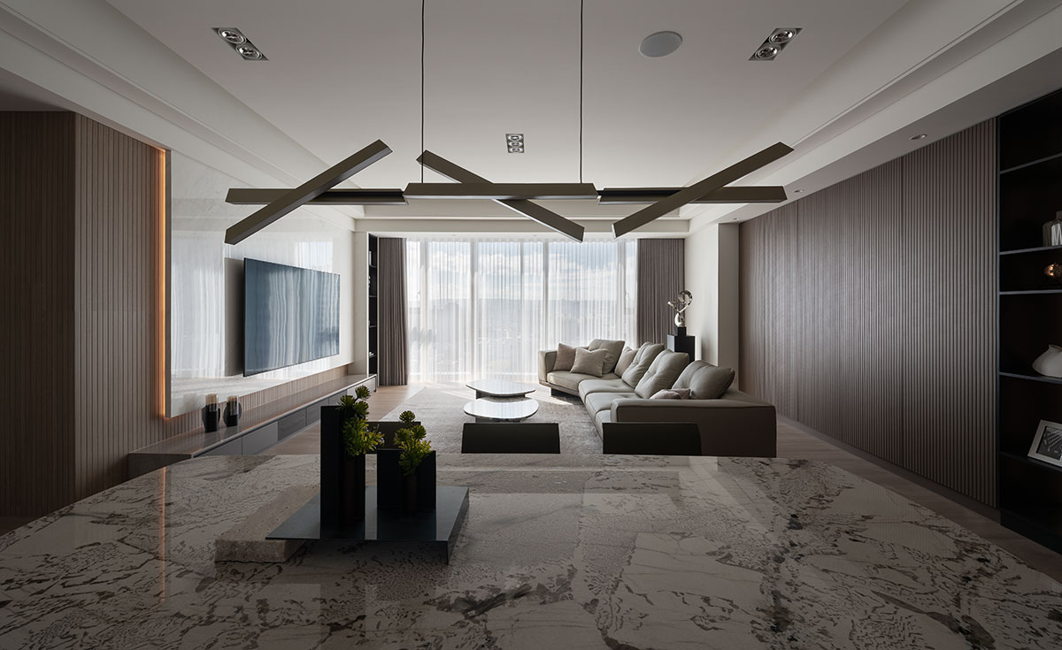 朱英凱室內設計作品 不言而喻。留白PURE